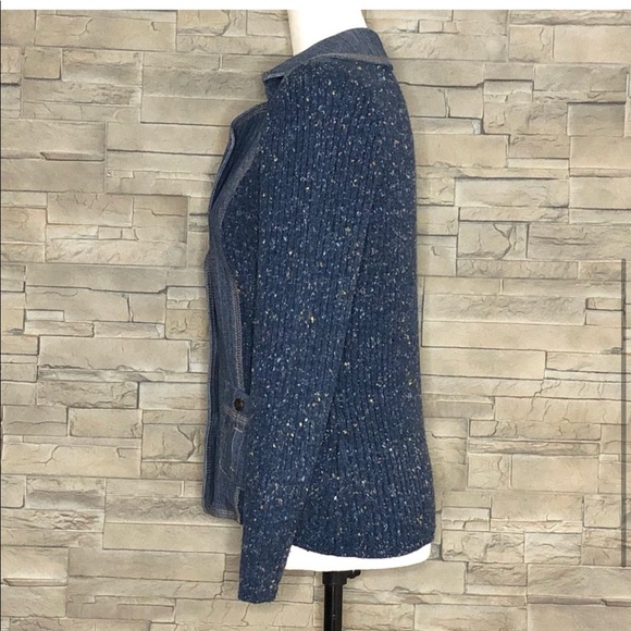 FDJ sweater jean jacket - Picture 3 of 6